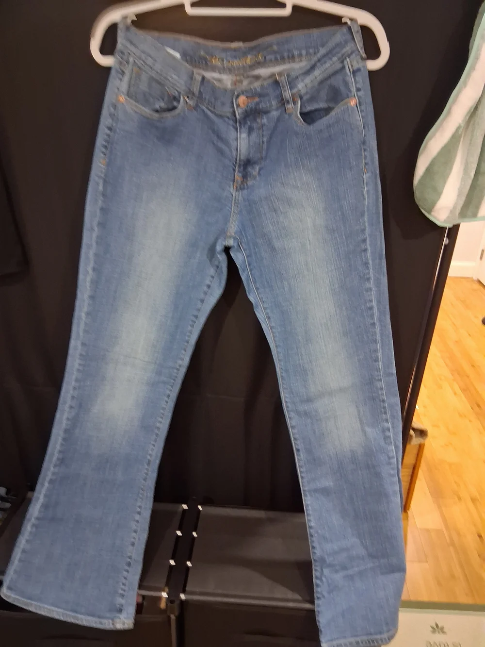 Jag Jeans Light Blue Flare Wide-Leg Denim